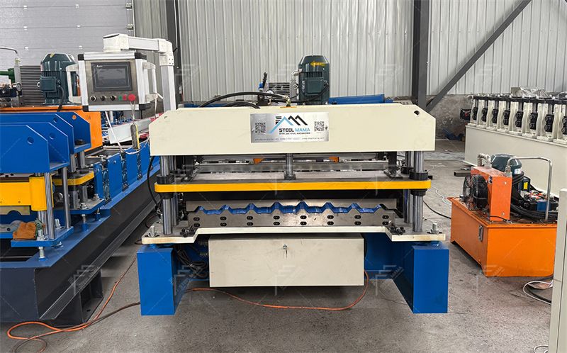 Trapezoidal Roofing Sheet Roll Forming Machine