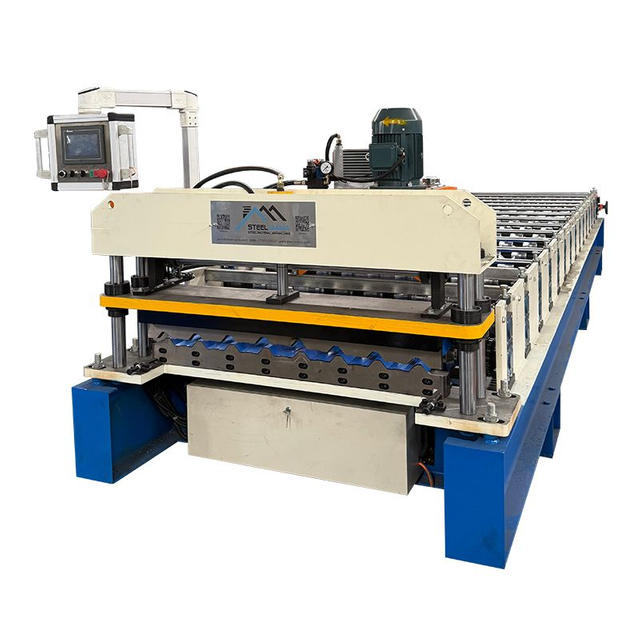 Mexico Popular Custom Design Premium R101 Trapezoidal Roofing Sheet Roll Forming Machine