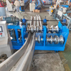 High Efficiency Highway Guardrail Crash Barrier Beam Curving Machine