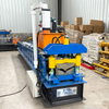 South Sudan Popular Full Automatic High Efficiency 400 Ridge Cap Roll Forming Machine