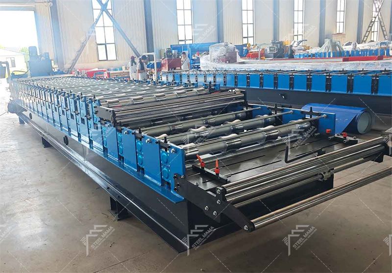 double layer forming machine