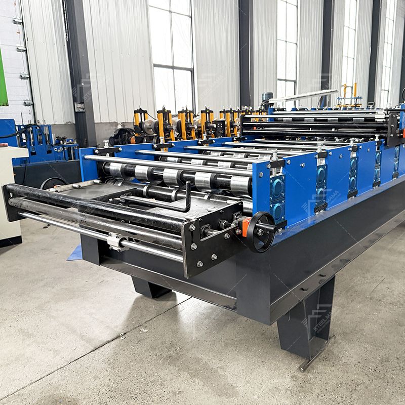 Mozambique Popular High Efficiency 840 Trapezoidal & 780 Trapezoidal Roofing Sheet Double Layer Machine