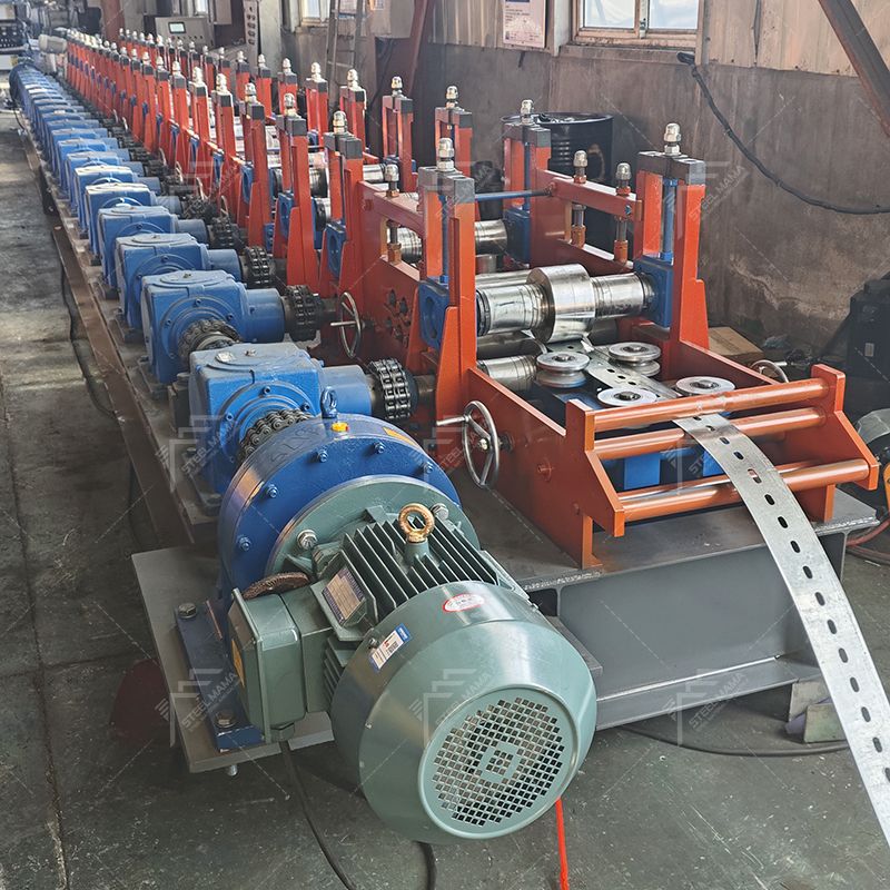 Mexico Popular Custom Design High Precision Solar Rack Roll Forming Machine