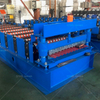 Zinc Coating Corrugated Roofing Sheet Roll Forming Making Machine For House Panel