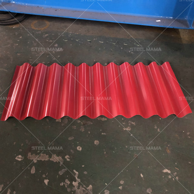 Double Layer Corrugated Profile Steel Roofing Sheet Roll Forming Machine For Building Material