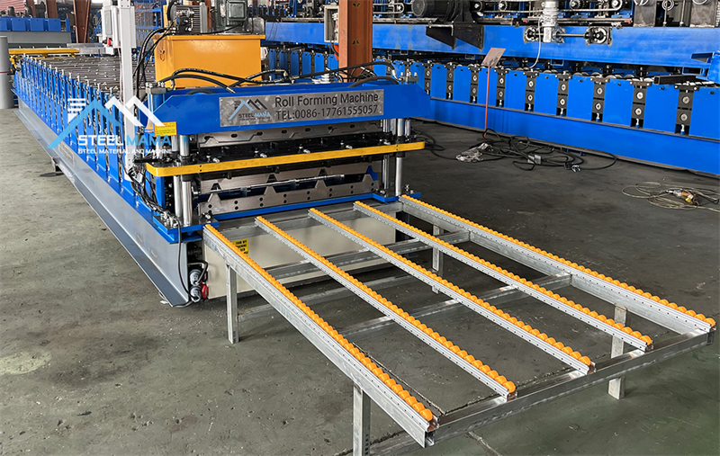 Double Deck Roof Roll Forming Machine