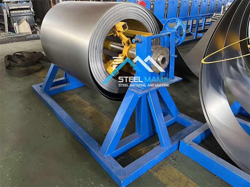 10 ton decoiler for steel coil