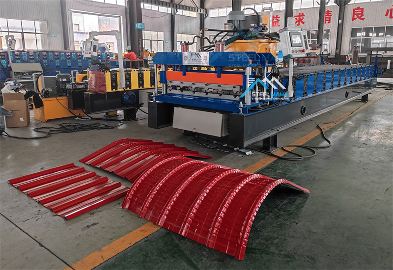 1025 ibr metal sheet roll forming machine