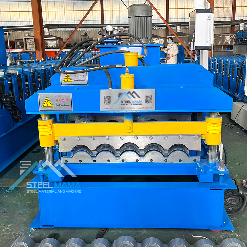 High Stability Construction Materials 815 Corrugated Full Automatic Roof Sheet Tile Making Machinery