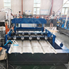 Bolivia Popular Full Automatic Steel Metal Sheet Crimping Roof Panel Crimping Curving Machine