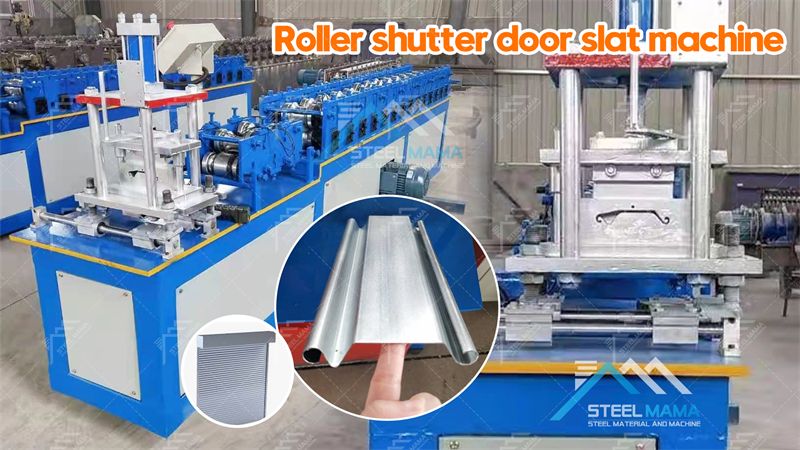 roller shutter door slat machine 