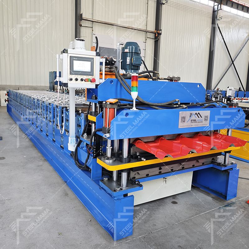 Colombia Popular High Quality Full Automatic TR5 IBR And 1000 Tile Double Layer Roof Sheet Roll Forming Machine