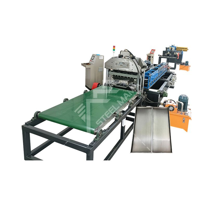 Mexico Popular Fully Automatic Thickness Adjustable Storage Shelf Panel Roll Forming Machine