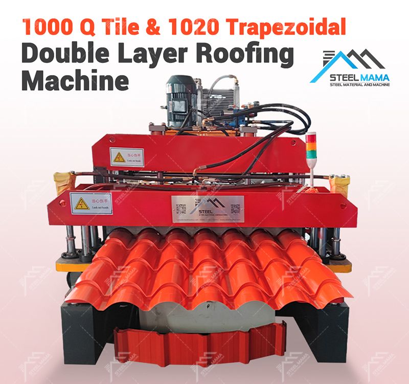 glazed roof tile making machinery