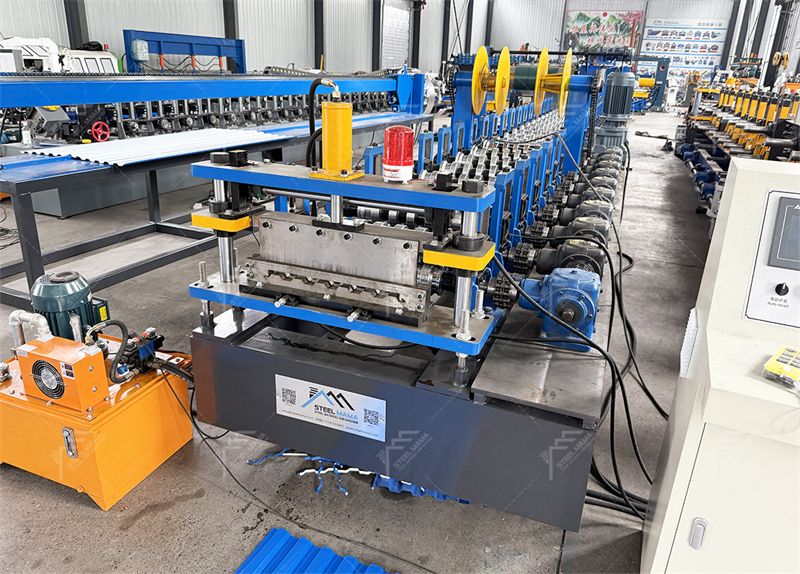 metal shutter door roll forming machine