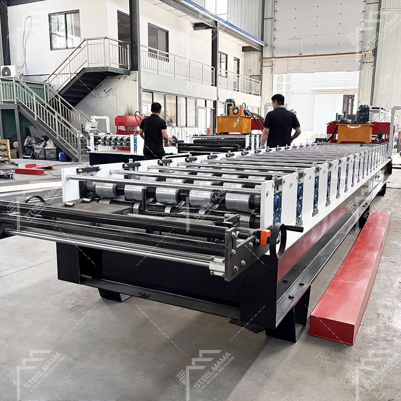 South Africa Popular Prime Quality 686 Trapezoidal Roofing Sheet Roll Forming Machine