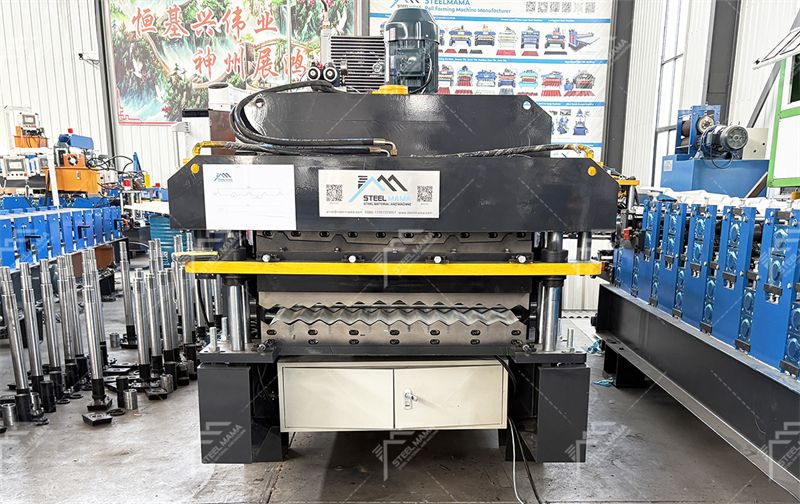 galvanized steel roofing Double Layer Machine