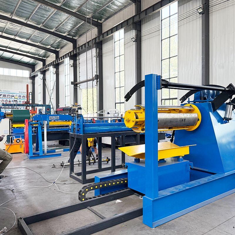 metal Leveling And Slitting Machine Line
