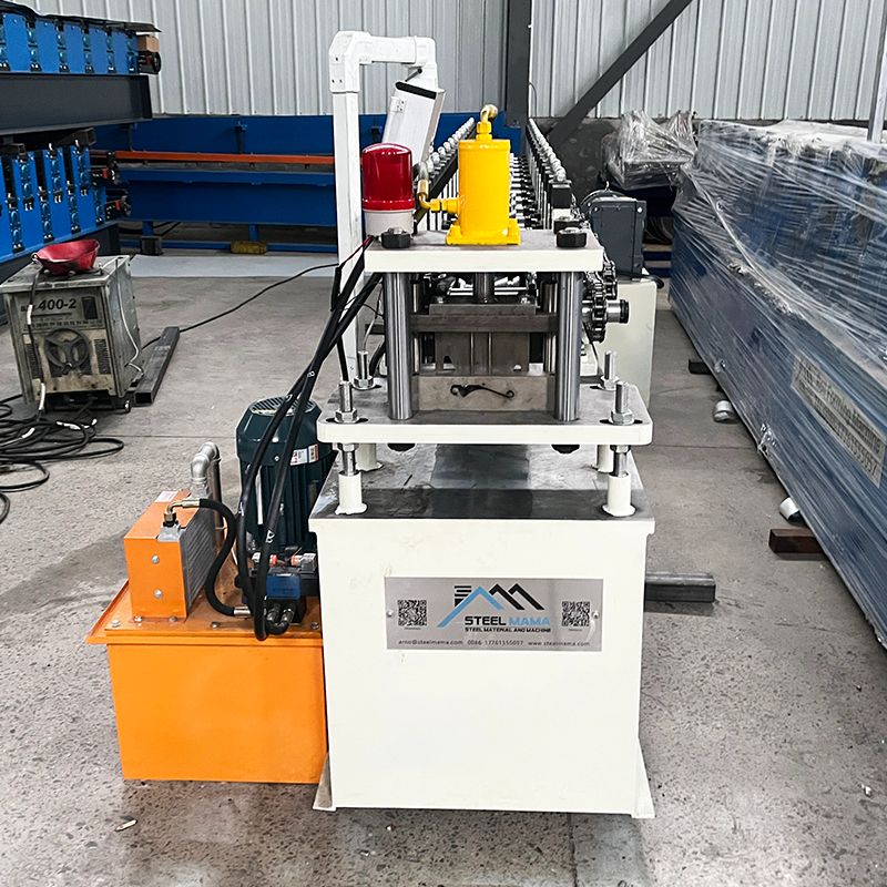 Turkey Popular High Standard Full Automatic Euro Type Roller Door Roll Forming Machine