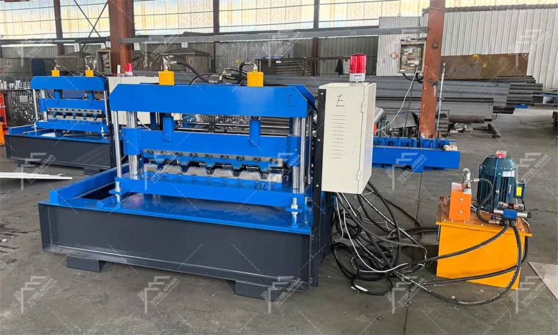 Trapezoidal Sheet Crimping Machine