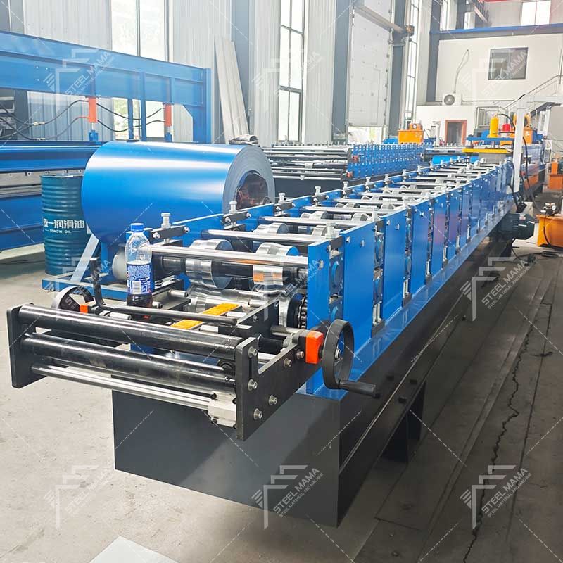 Steelmama High Efficiency Metal Roof Ridge Cap Roll Forming Machine for Ghana