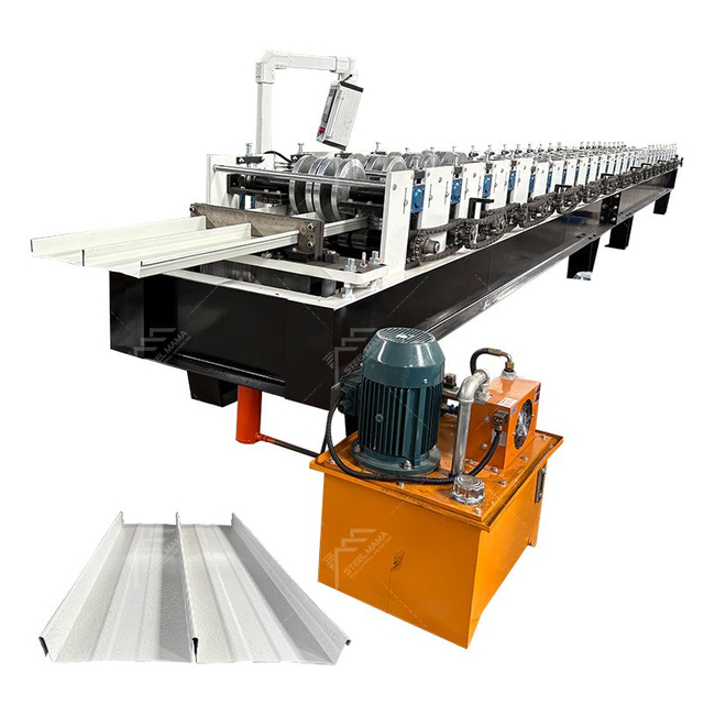 South Africa Popular High Output Full Automatic Standing Seam Roll Forming Machine