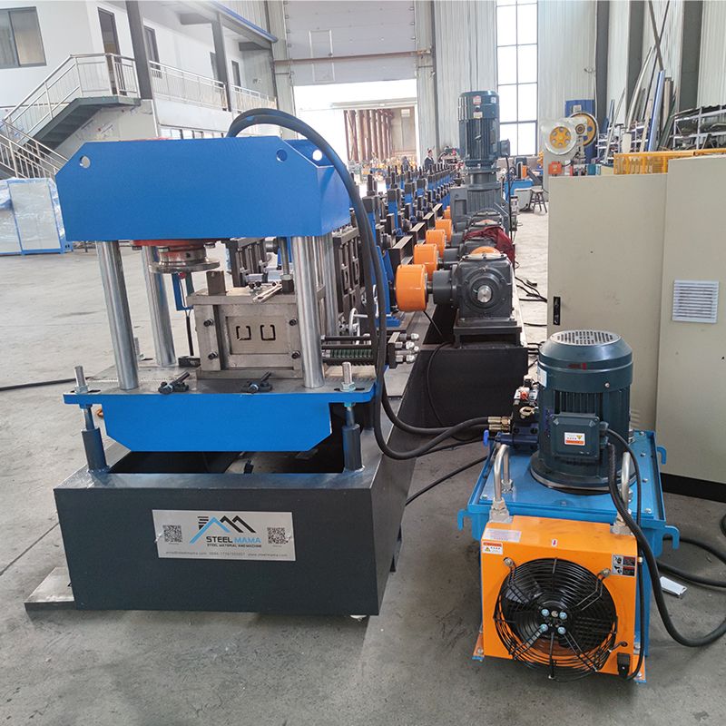 Algeria Popular Efficient Custom Design Solar Rack Roll Forming Machine Production Line