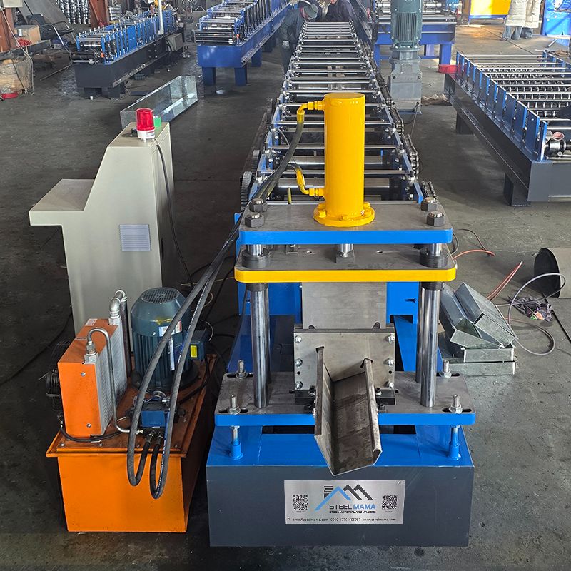 Low Maintenance Durable 125 Chain Transmission Roll Forming Machine for Syria