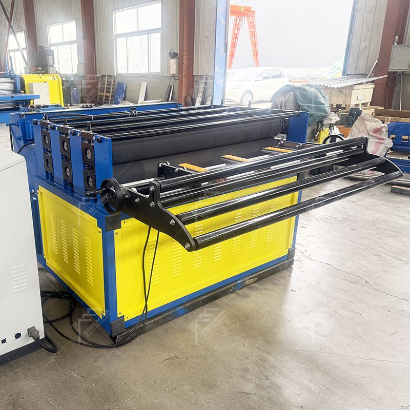 Ivory Coast Popular Galvanized Steel Profile High Efficiency 0.12mm Cut To Length Machine