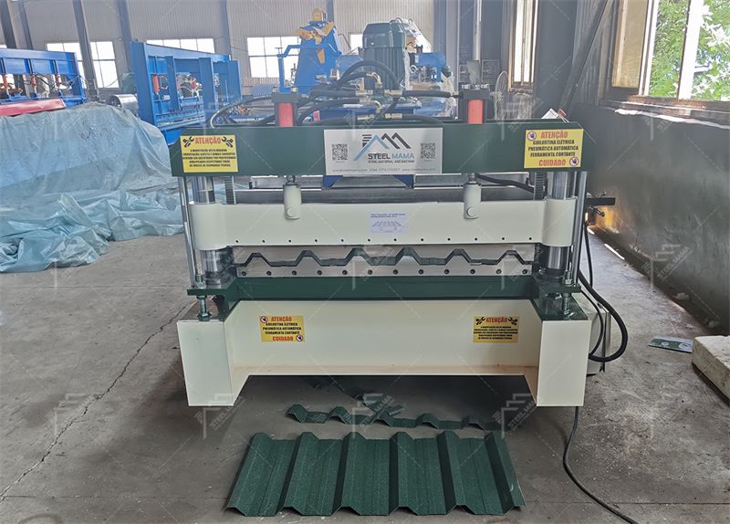 trapezoidal wall panel roll forming machine 