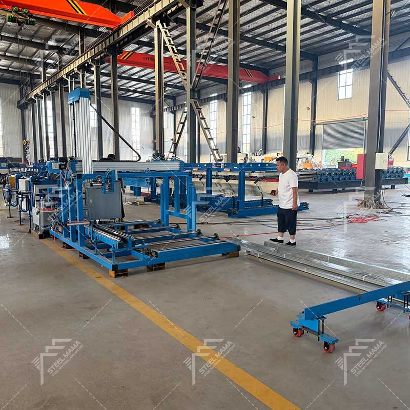 Steelmama Automatic Stacker And Packaging Roll Forming Machine Supplier And Factory Direct