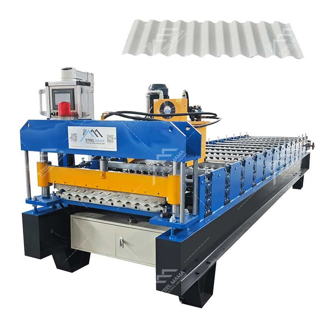 Steelmama South Africa Popular High Quality Color Steel 762 Corrugated Roof Sheet Roll Forming Machine