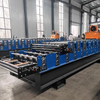Turkmenistan Popular Custom Design 840 Trapezoidal & 900 Trapezoidal Roofing Sheet Double Layer Machine