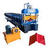 Zambia Popular High Precision Color Steel 400 Ridge Cap Roof Sheet Roll Forming Machine