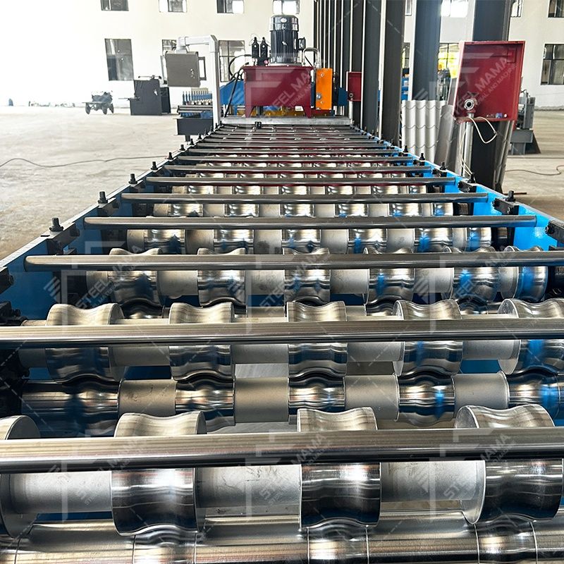 Bolivia Popular Galvanized Steel Profile 815 Tile Roof Sheet Roll Forming Machine