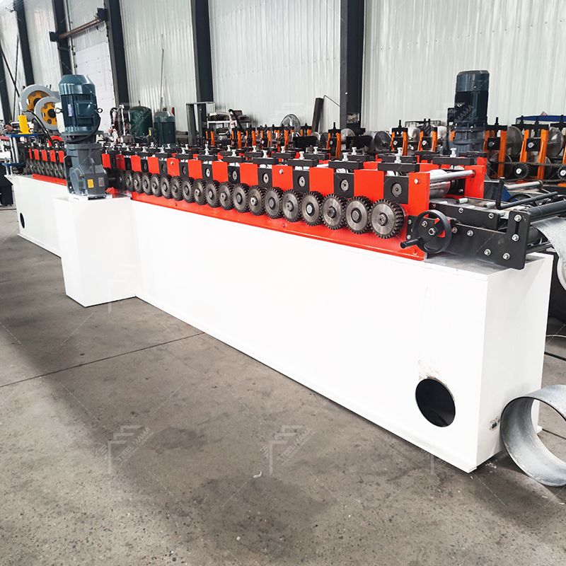 Morocco Popular Premium Euro Style Roller Shutter Door Cold Roll Forming Machine 