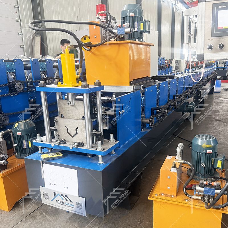 America Popular Customized Design Galvanized Steel Corner Post Roll Forming Machine