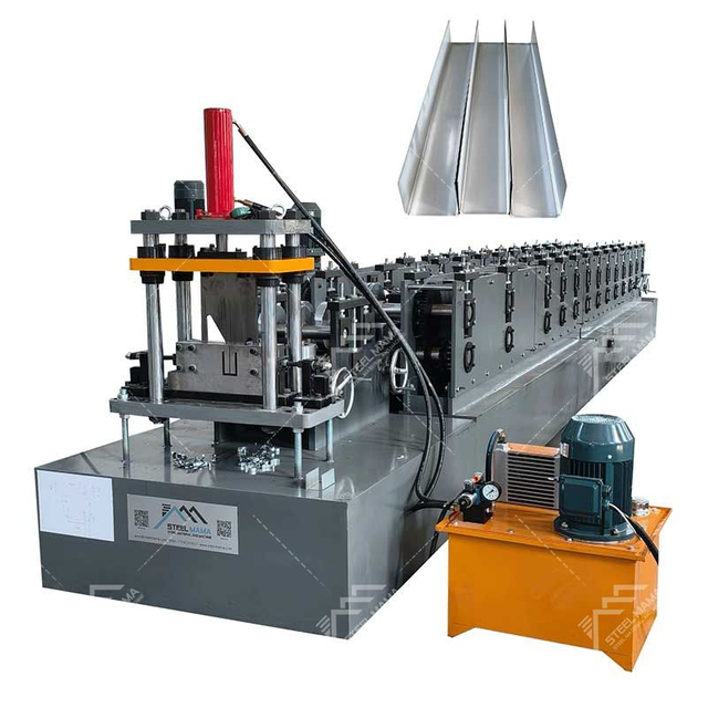 Palestine Popular Prime Quality U Channel Auto Change Size Roll Forming Machine