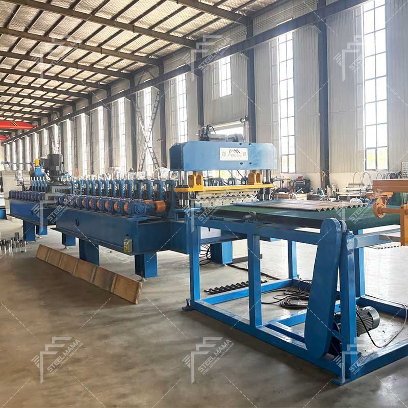 Guatemala Popular High Efficiency Corrugated Roof Sheet Panel Roll Forming Machine