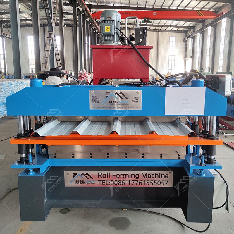 Peru Popular High Standard TR4 Trapezoidal & TR5 Trapezoidal Roofing Sheet Double Layer Machine