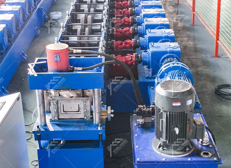 U Channel Roll Forming Machine for Highway Guardrail