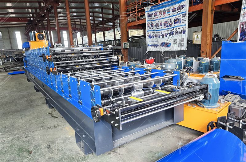 Three Layer Roofing Sheet Machine