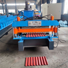South Africa Popular Full Automatic 704 Trapezoidal & 620 Corrugated Roofing Sheet Double Layer Machine