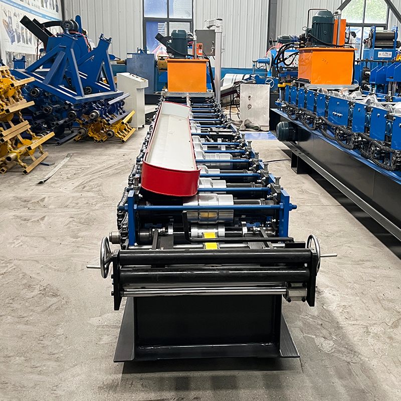 South Sudan Popular Full Automatic High Efficiency 400 Ridge Cap Roll Forming Machine