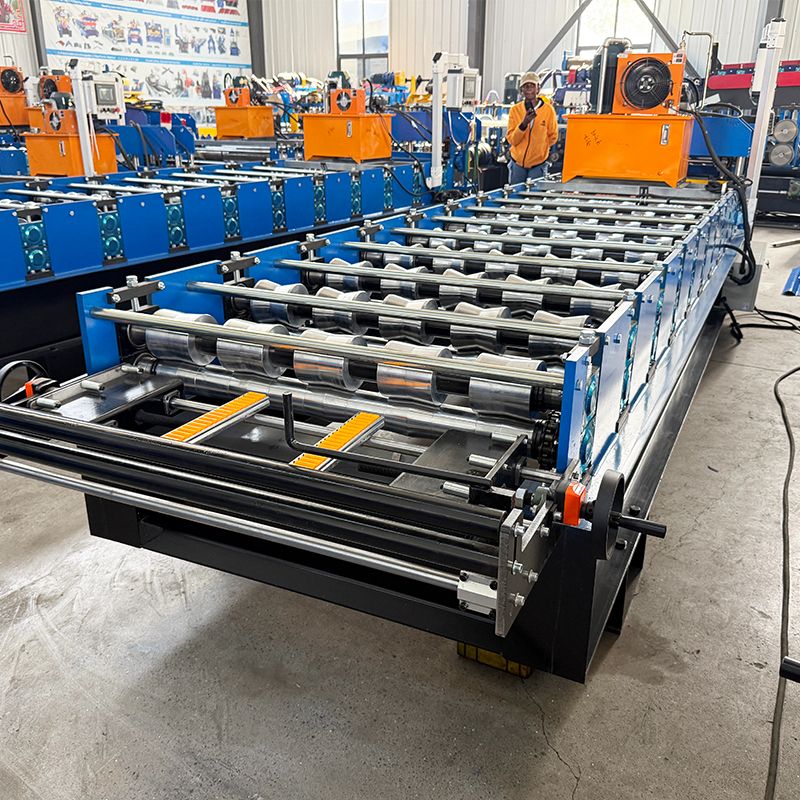 Factory Supply Full Automatic High Precision 800 Tile Roll Forming Machine for South Sudan