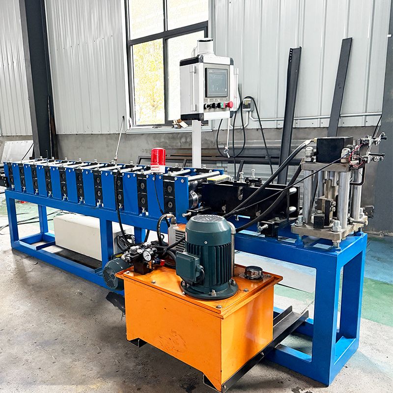 India Popular Custom Design Full Automatic Effective L Angle Iron Roll Forming Machine