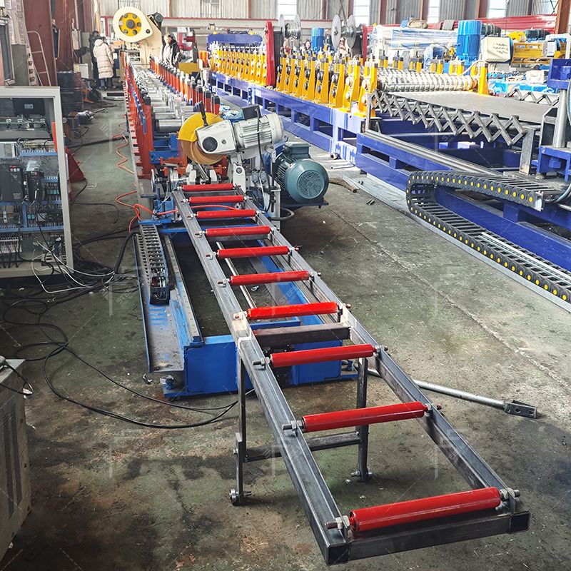 Mexico Popular Custom Design High Precision Solar Rack Roll Forming Machine