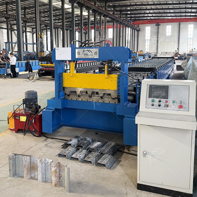 America Popular Automatic Control 846 Decking Floor Roll Forming Machine